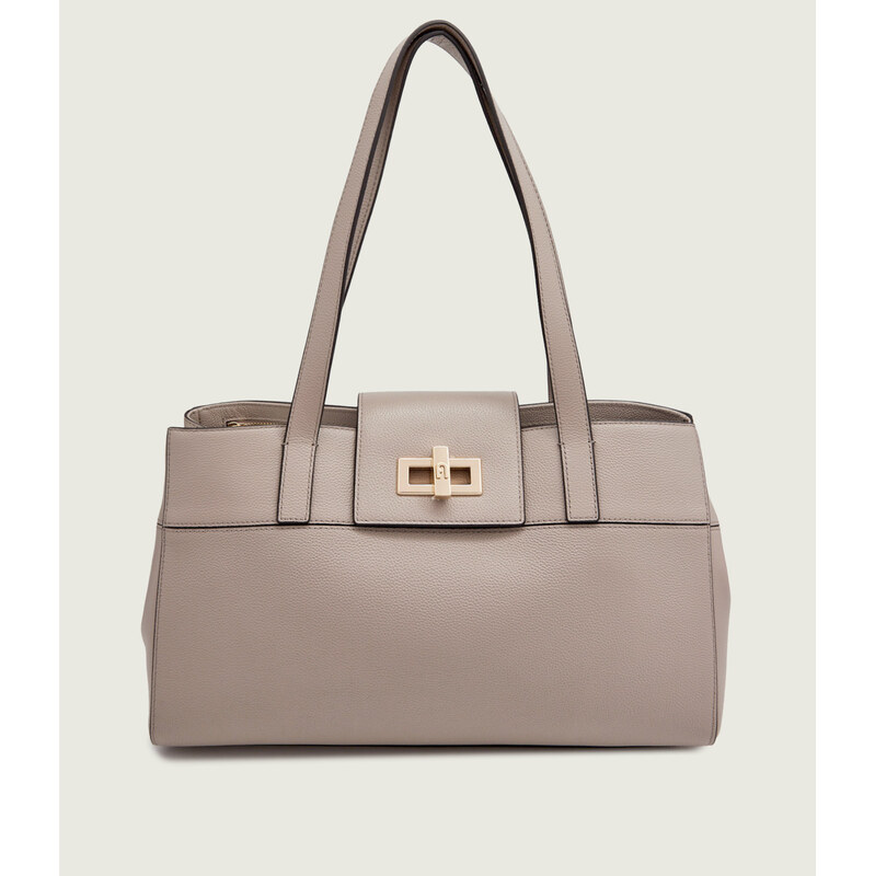 Furla Kožená kabelka shopper Furla Amelia