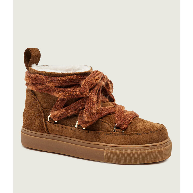 INUIKII Sněhule Knot | semiš | shearling