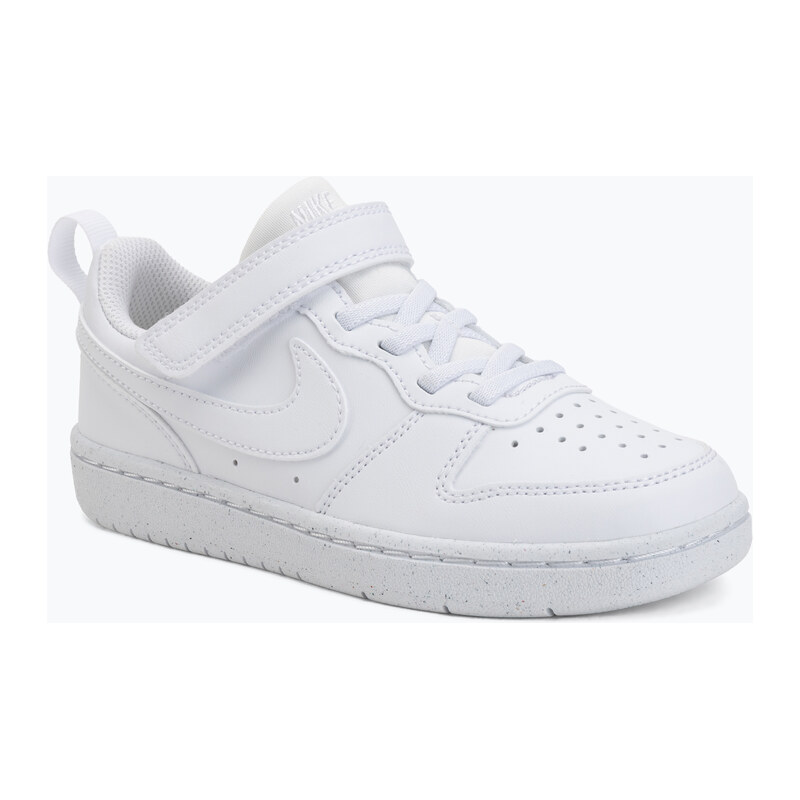 Dětské boty Nike Court Borough Low Recraft white/white/white