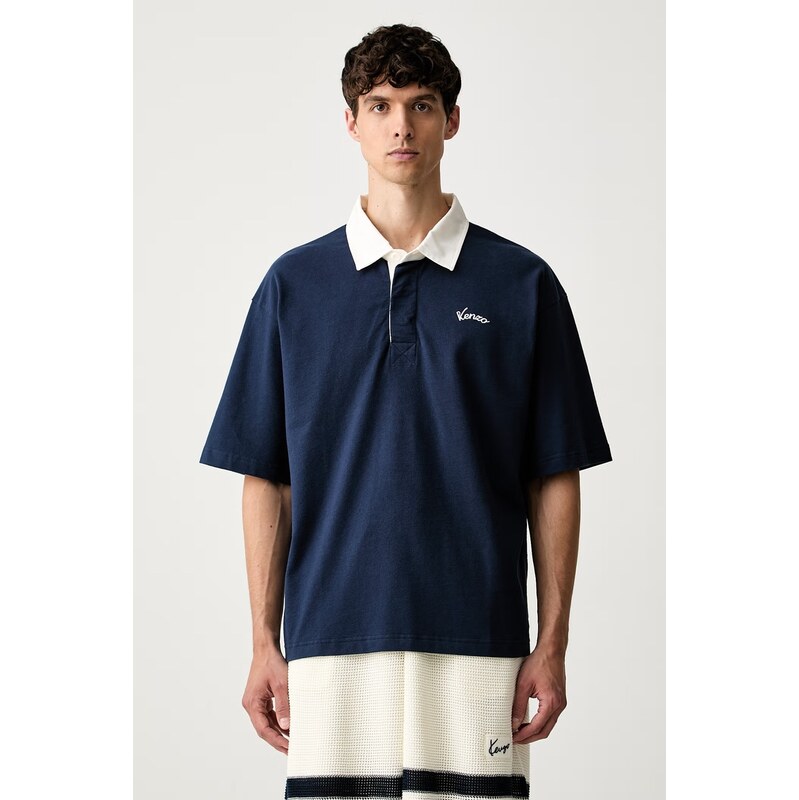 Kenzo svetrové polo pánské bavlněné