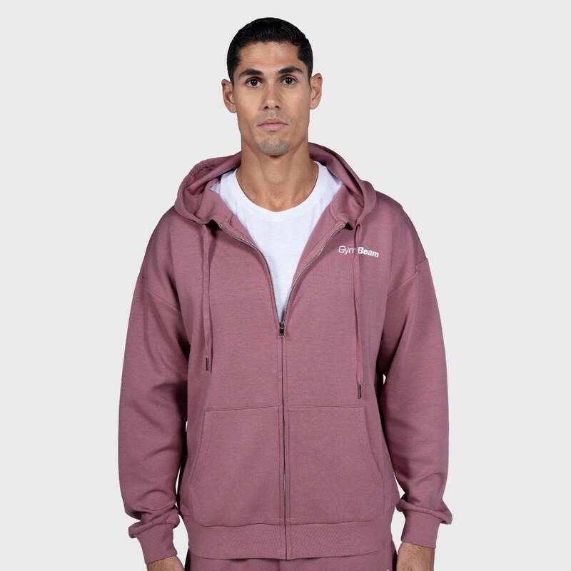 GYMBEAM Pánská mikina oversized na zip Relay