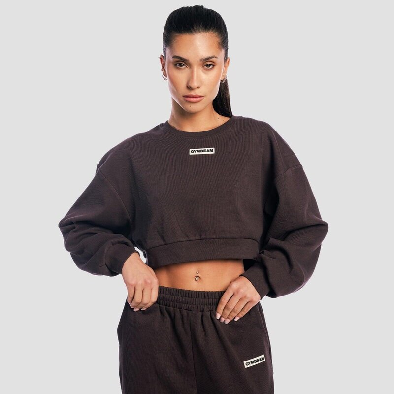 GYMBEAM Dámská mikina cropped bez kapuce Aura