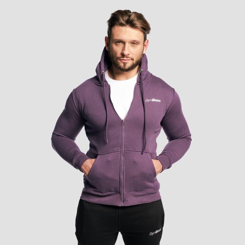 GYMBEAM Pánská mikina na zip s kapucí Zipper Hoodie