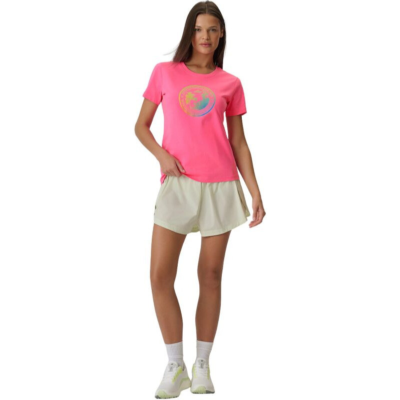 Dámské tričko fuchsiová WSS26TTSH 55S model 22280870 - 4F
