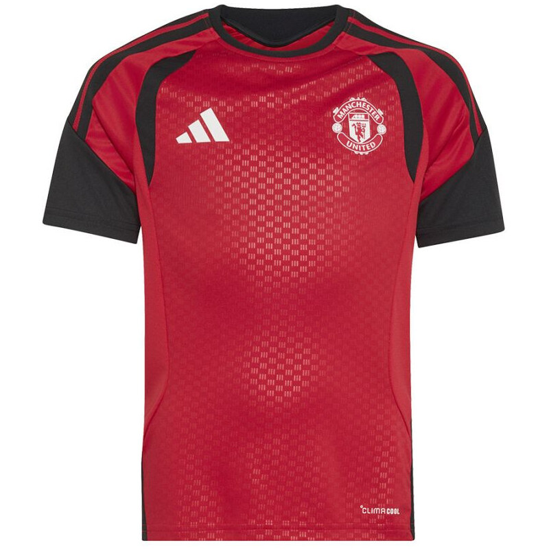 Tričko adidas Manchester United Tiro Training JSY Jr KC4870