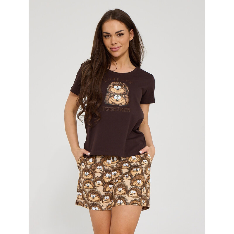 Pyžamo model 22284598 Forever krátké rukávy S–2XL - Cornette