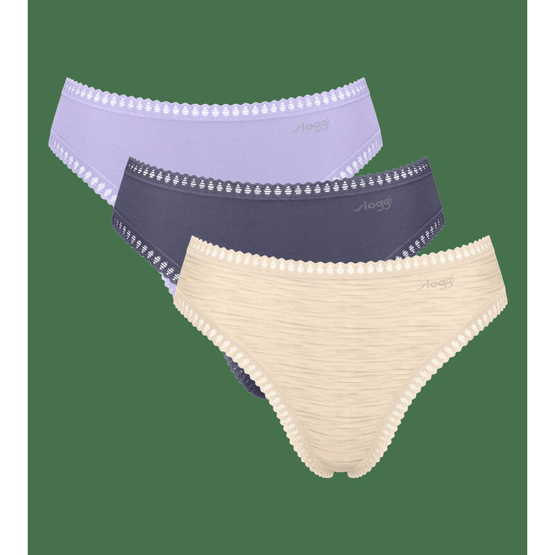 sloggi GO Crush High leg C3P - Lilac - SLOGGI Lilac - SLOGGI