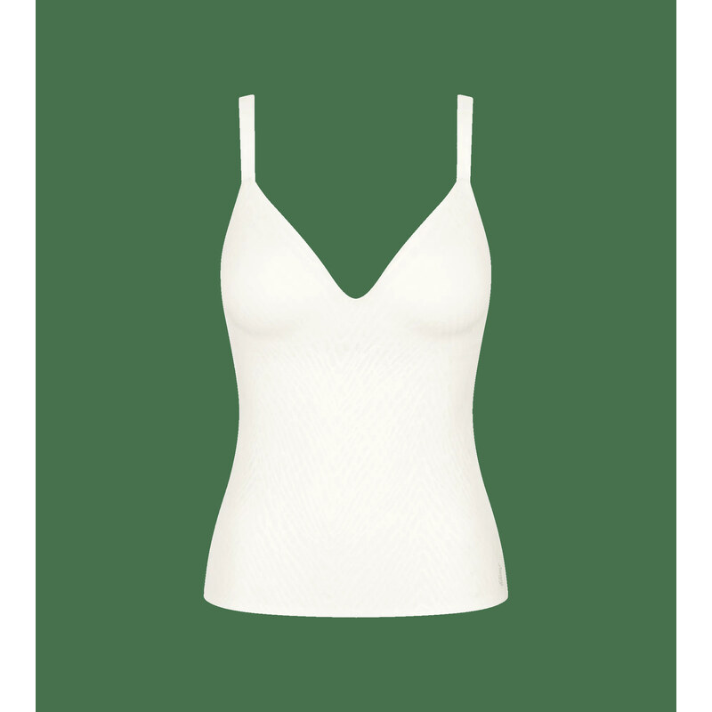sloggi ZEROFeelBliss THE UP PushUpShirt - Silk White - SLOGGI