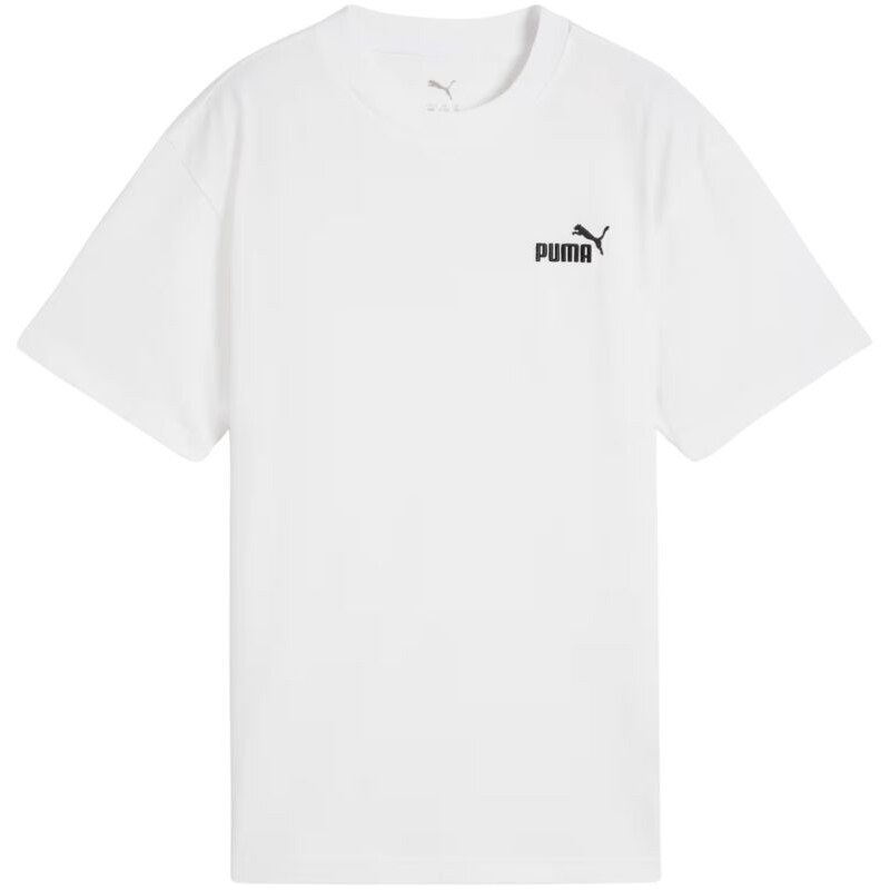 Dětské tričko Puma ESS Small No.1 Logo Relaxed Tee bílé 684920