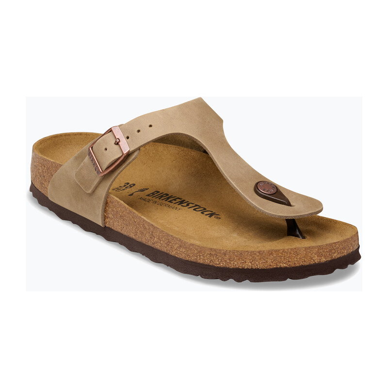 Nazouváky BIRKENSTOCK Gizeh Oiled Leather tabacco brown