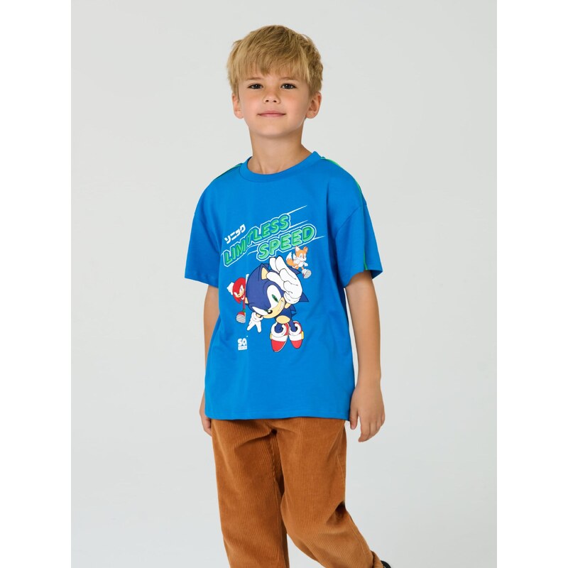 Sinsay - Tričko Sonic the Hedgehog - mid blue