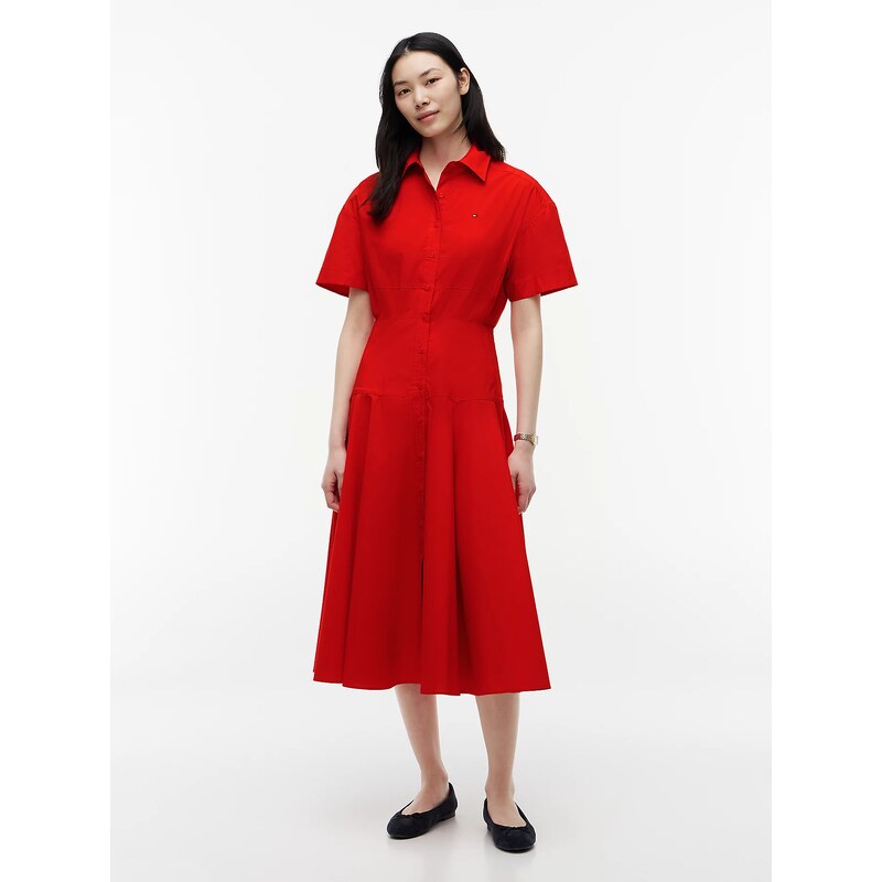 Tommy Hilfiger dámské červené šaty