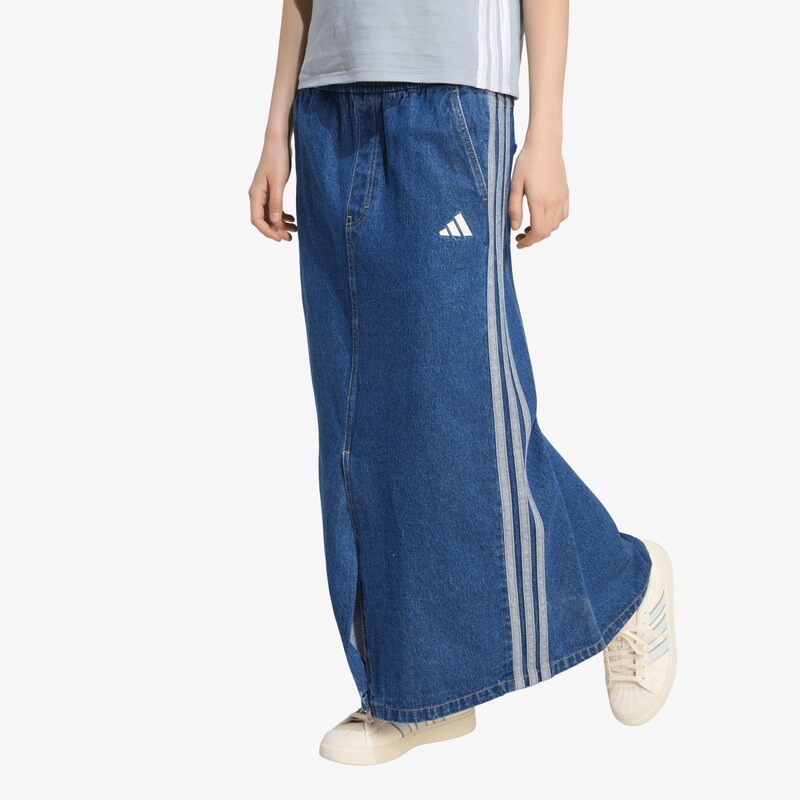 adidas Performance Sukně adidas Stadium Washed Denim Loose Fit