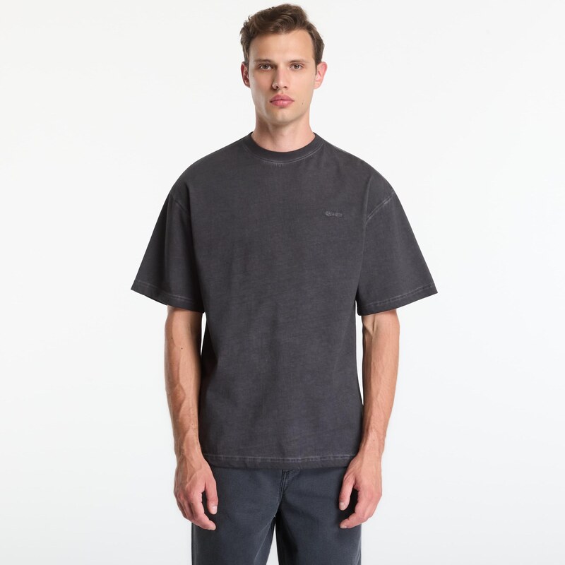 Tričko Queens Mens Oversized Tee Washed Grey L
