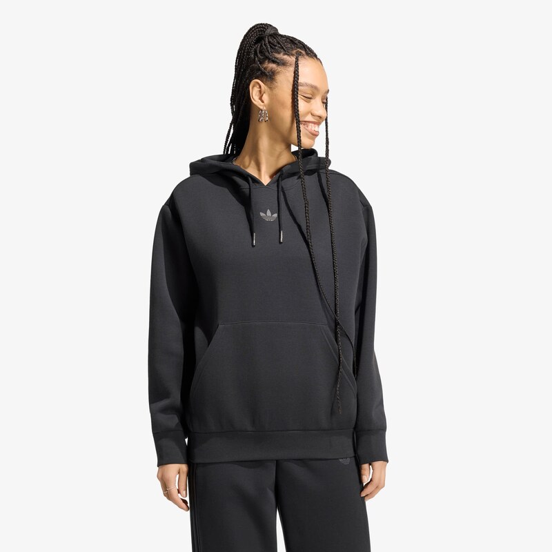 adidas Originals Mikina adidas Spacer Hoodie Black/ Black
