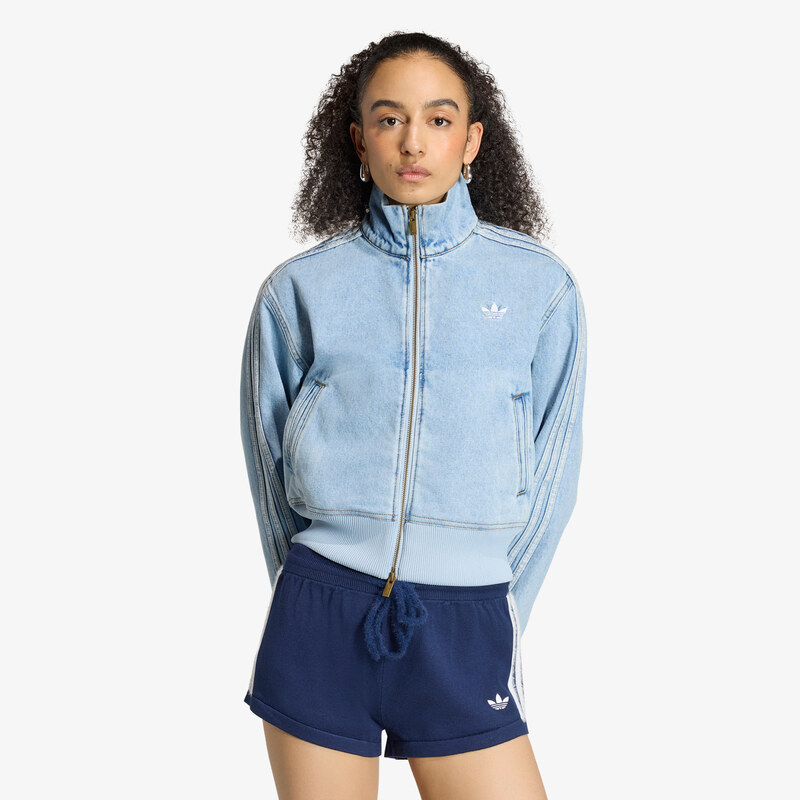 adidas Originals Bunda adidas Firebird Denim Tracktop Light