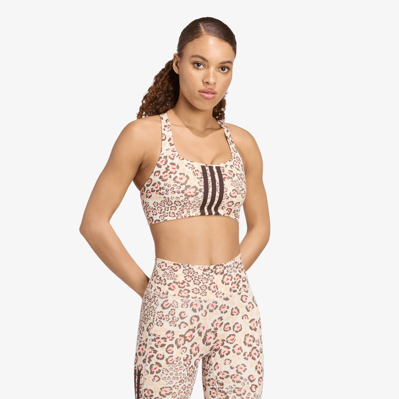 adidas Originals Podprsenka adidas x Farm Rio Optime Bra Ecru