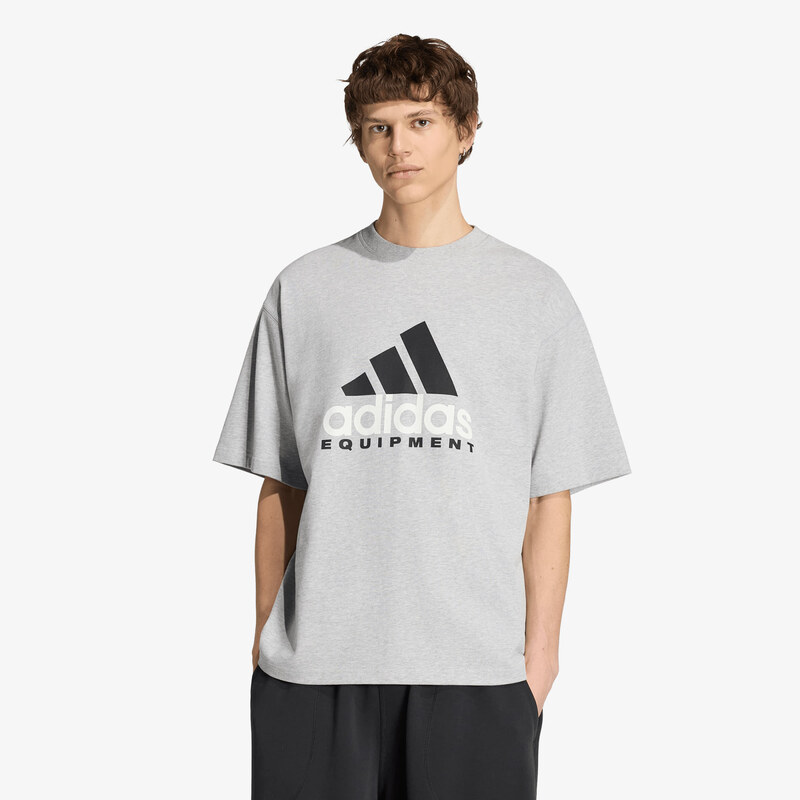 adidas Originals Tričko adidas Equipment Logo Tee Medium Grey