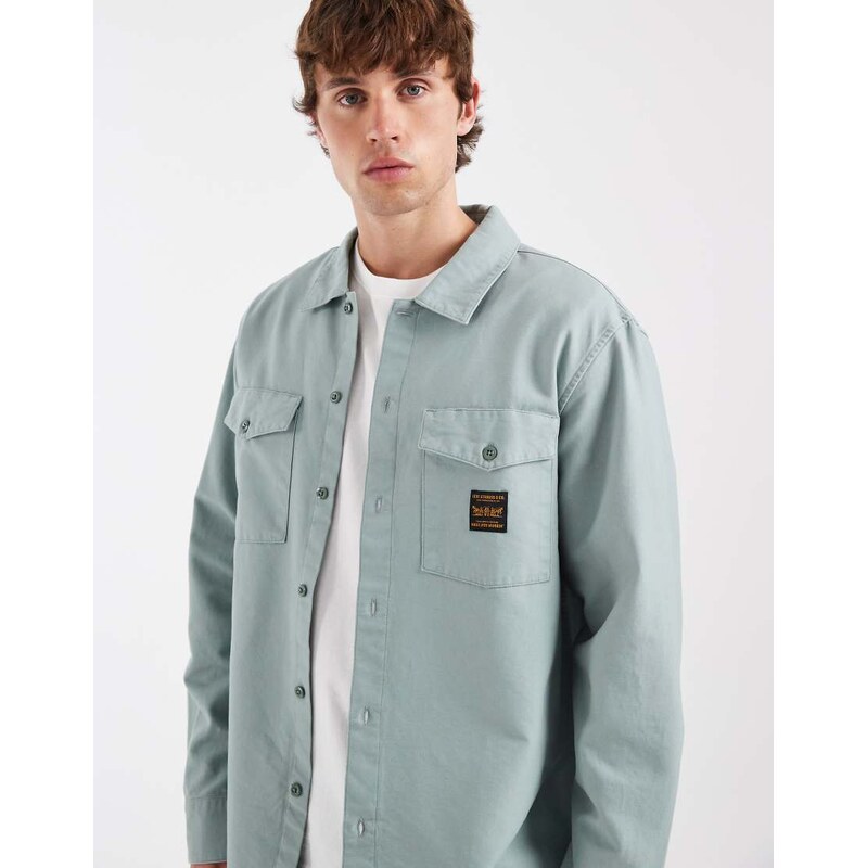Levis worker shirt in green