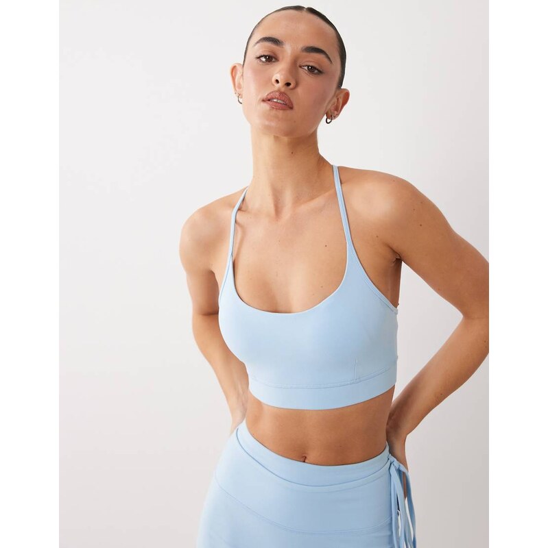4505 Icon soft touch light support sports bra with adjustable