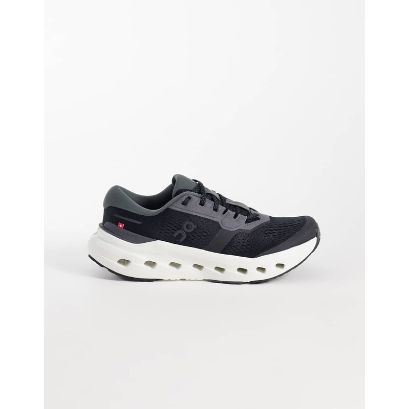 ON Cloudrunner 3 running trainers in black and white - BLACK
