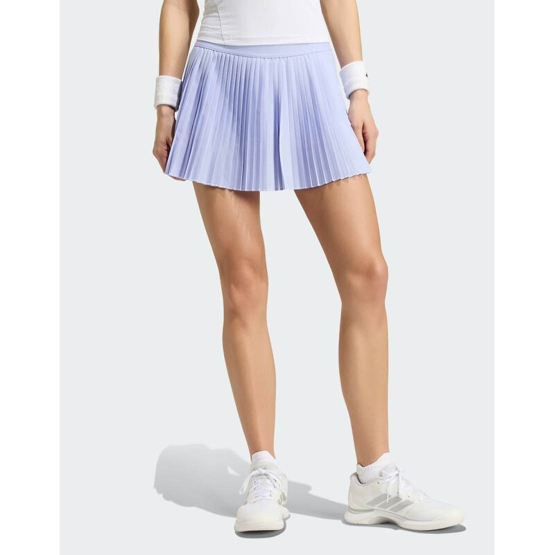 adidas performance Club pleated skirt in violet tone-Purple