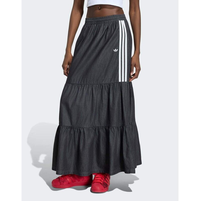 adidas Originals Adidas originals summer glow denim skirt in