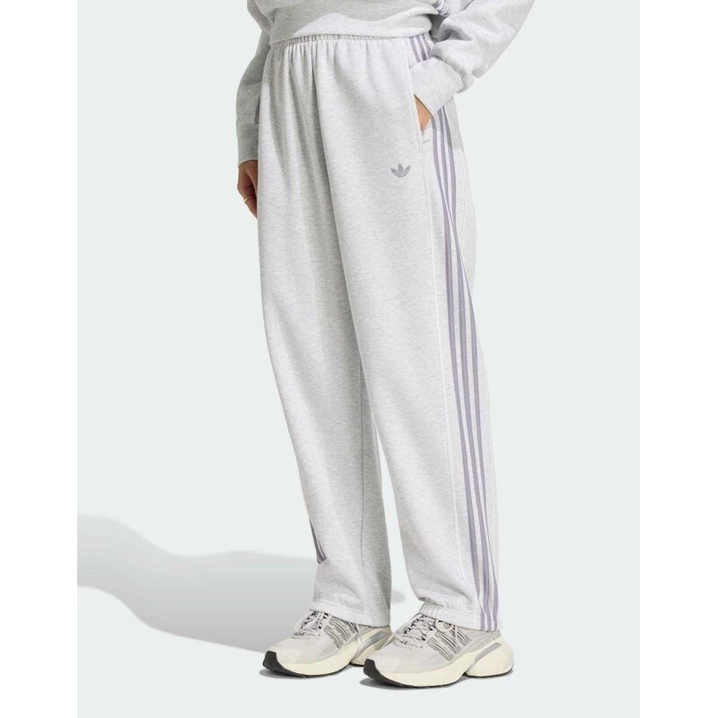 adidas Originals Track pants in light grey heather / slate