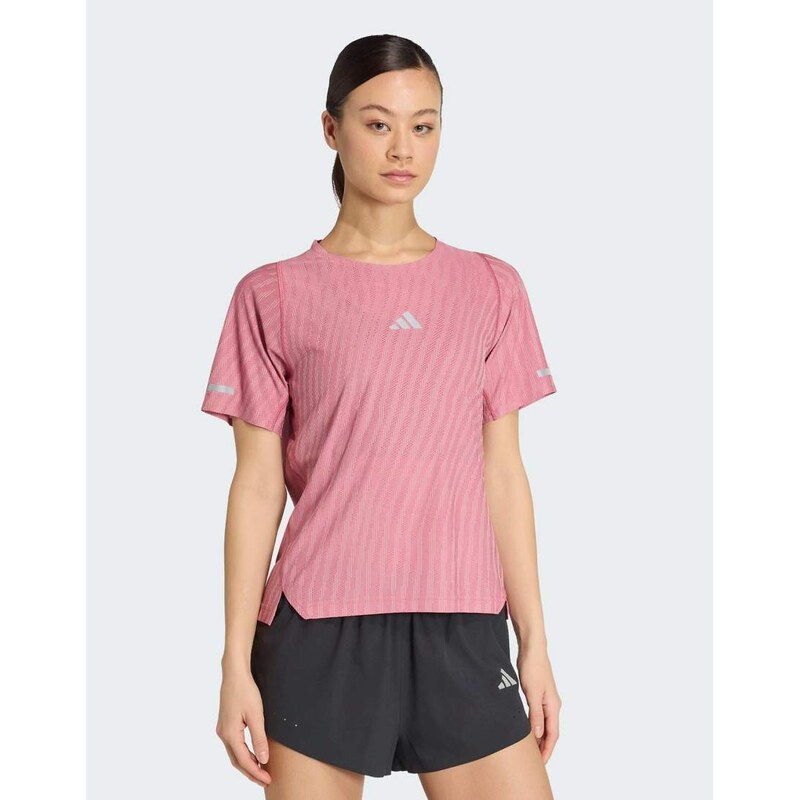 adidas performance Adi365 climacool+ engineered t-shirt in dual