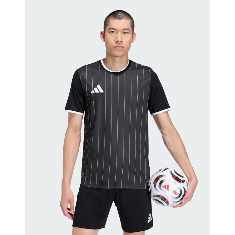 adidas performance Entrada26 graphic jersey in black / white