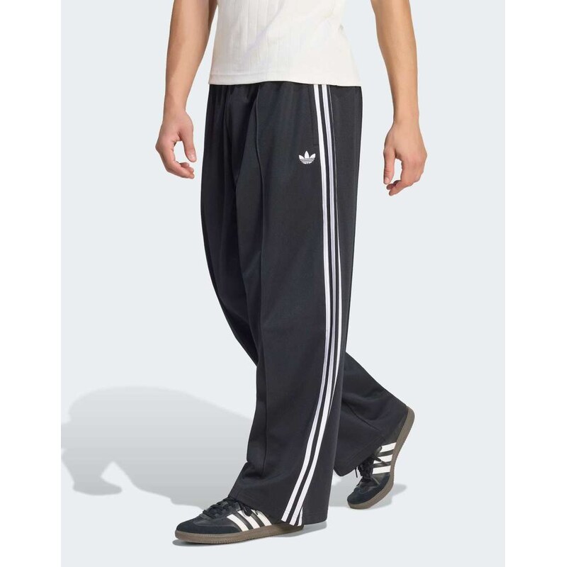 adidas Originals Oversized track pants in black