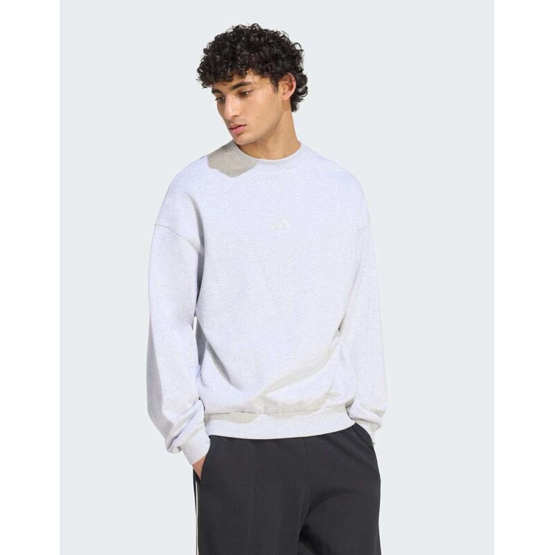 adidas performance Adidas kit small logo sweatshirt in light