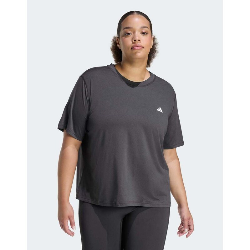adidas performance Workout essentials minimal crew neck t-shirt