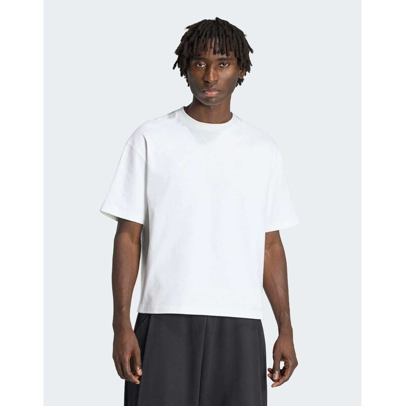 adidas Originals Premium essentials t-shirt in white