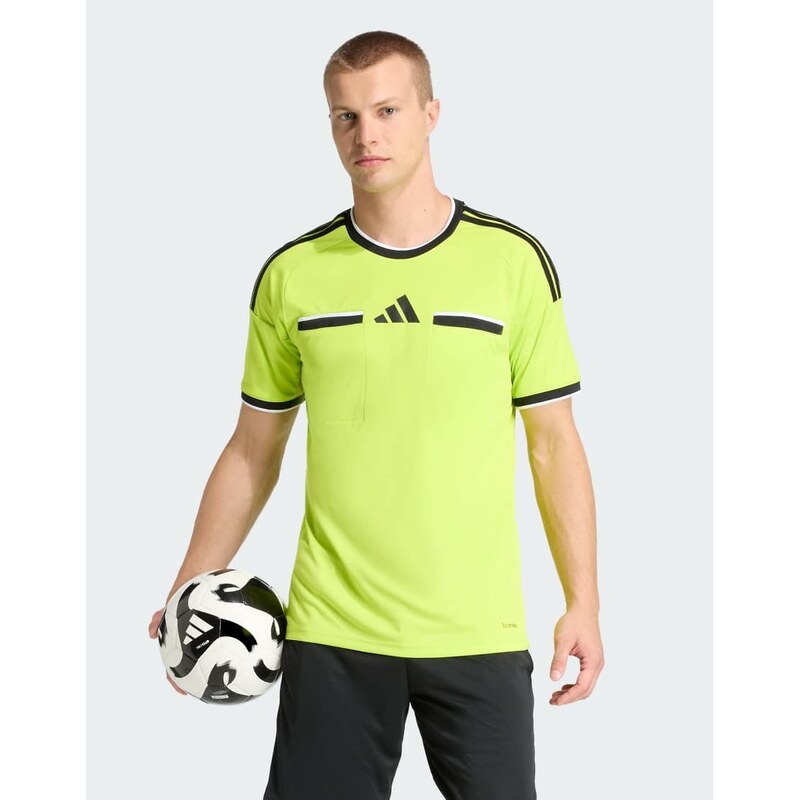 adidas performance Referee 26 jersey in team semi sol yellow /