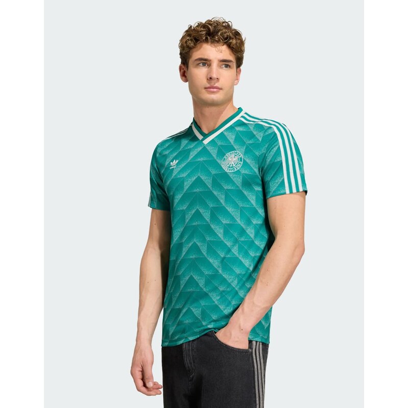adidas performance Germany away jersey 1990 in power green