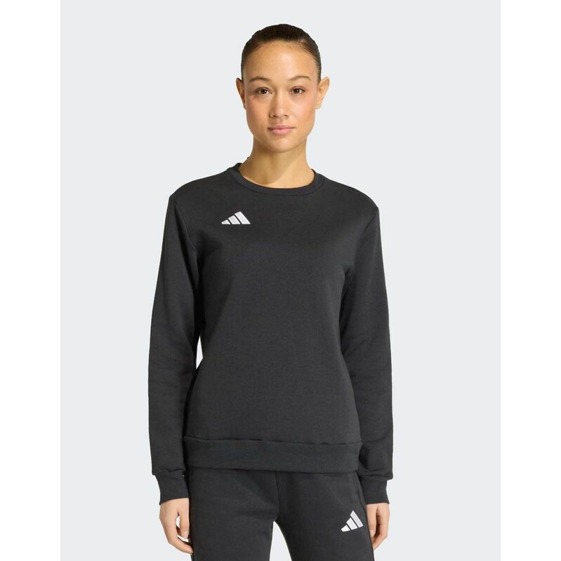 adidas performance Entrada26 sweat top in black / white