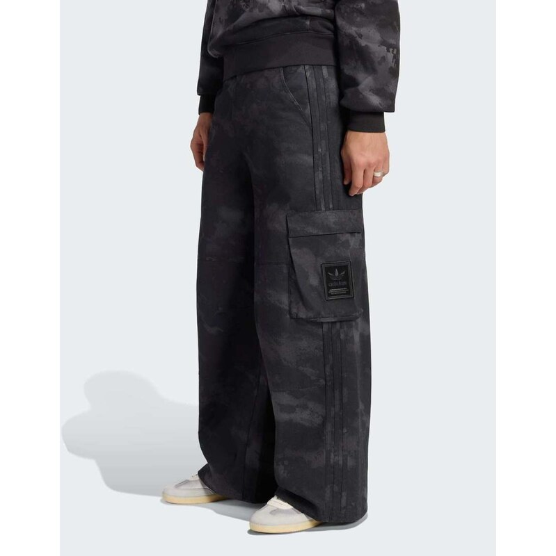 adidas Originals Camo pants in black
