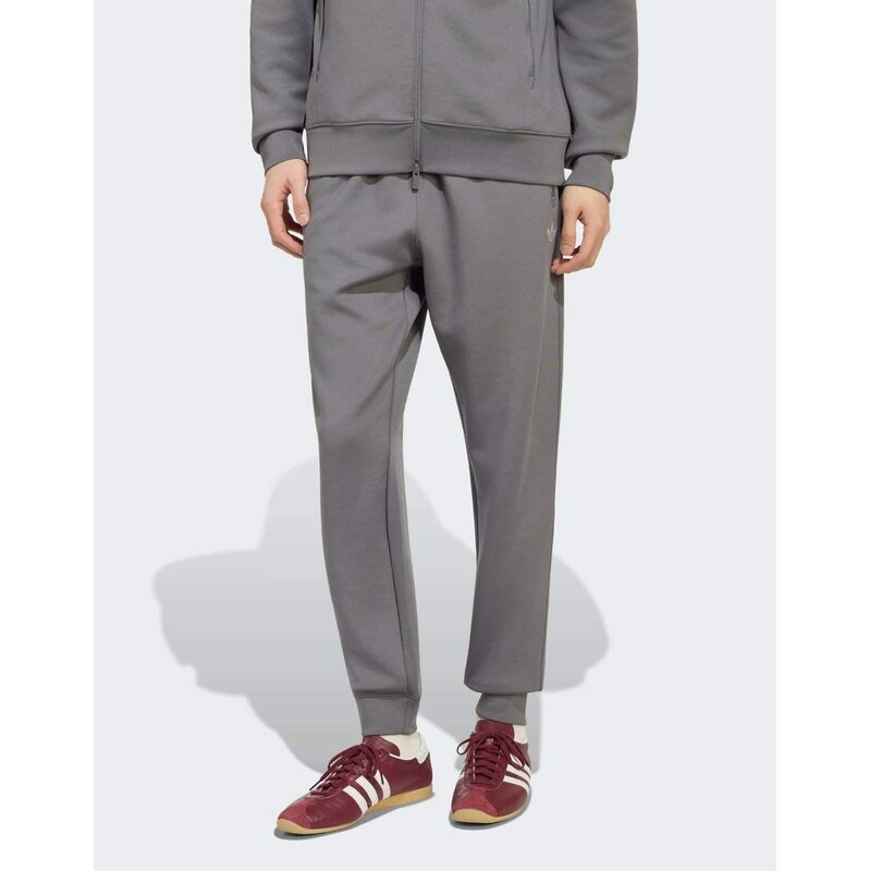 adidas Originals Trefoil essentials spacer track pants in grey