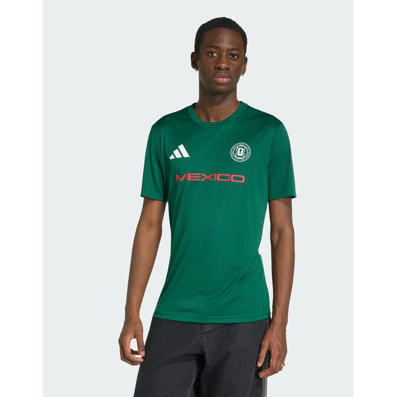 adidas performance Fifa world cup 26 mexico jersey in team dark