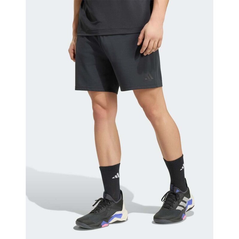 adidas performance Puremotion shorts in black