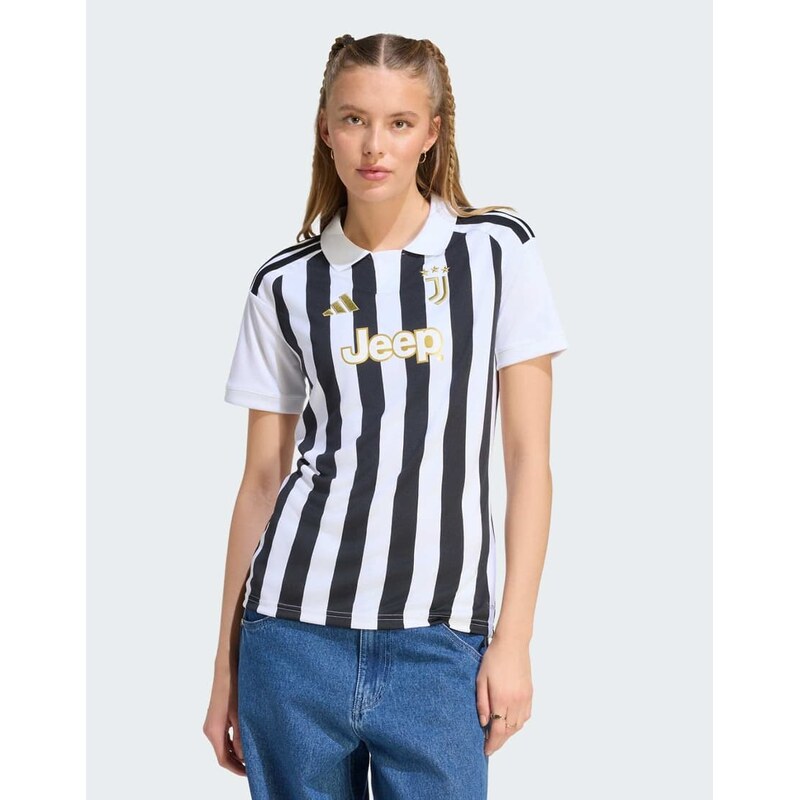 adidas performance Juventus 26/27 home jersey in white / black