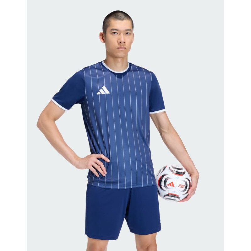 adidas performance Entrada26 graphic jersey in team navy blue 2