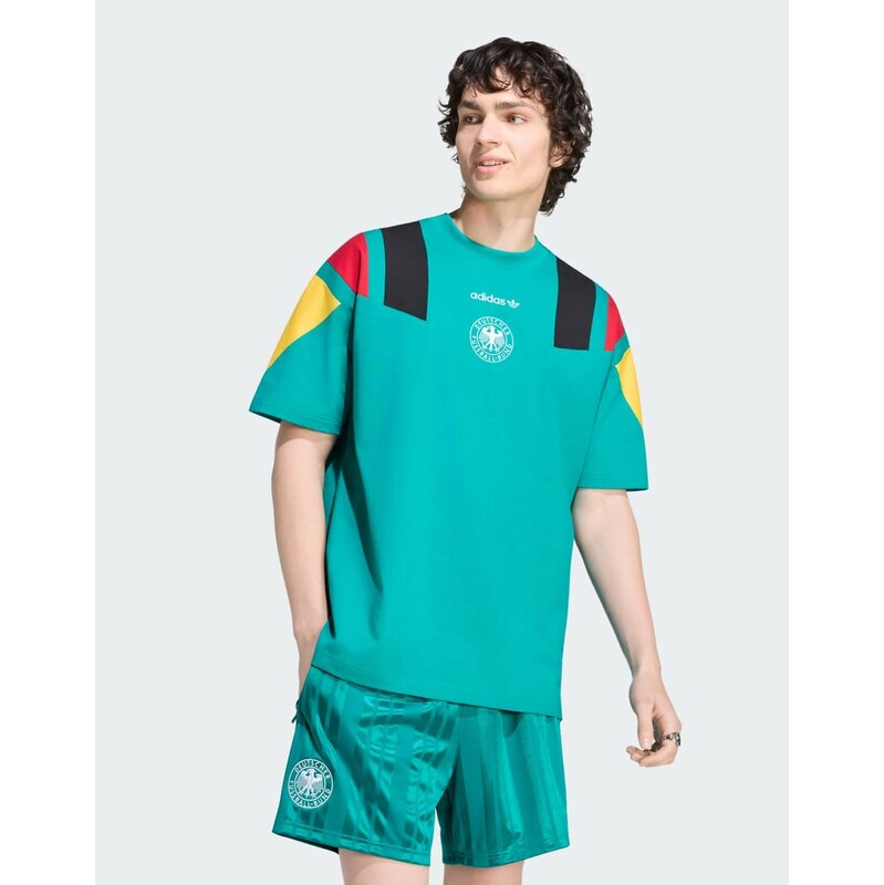 adidas performance Germany eqt tee in equipment green