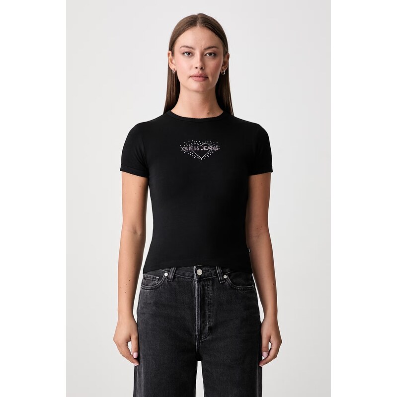 Guess Jeans tričko dámské s bavlnou
