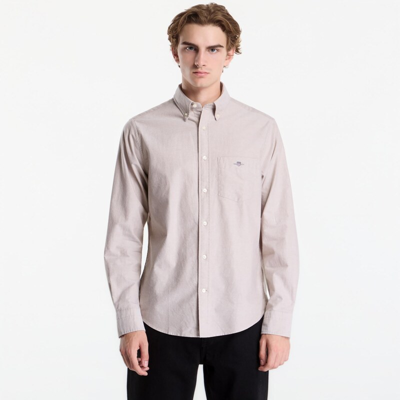 Košile Gant Reg Classic Oxford Shirt Fudge L