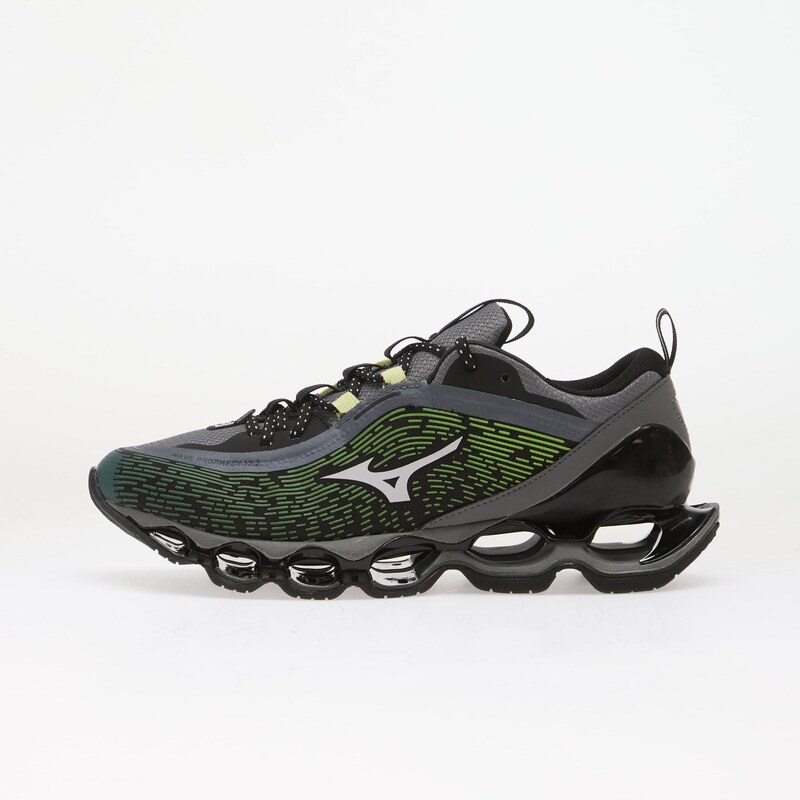 Mizuno Wave Prophecy 13.2 Green Glow/ Cloudscape/ Quiet Shade
