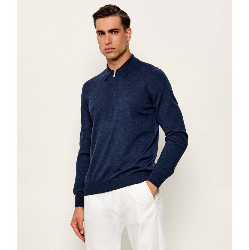 Gran Sasso Vlněné polokošile Tennis | regular fit