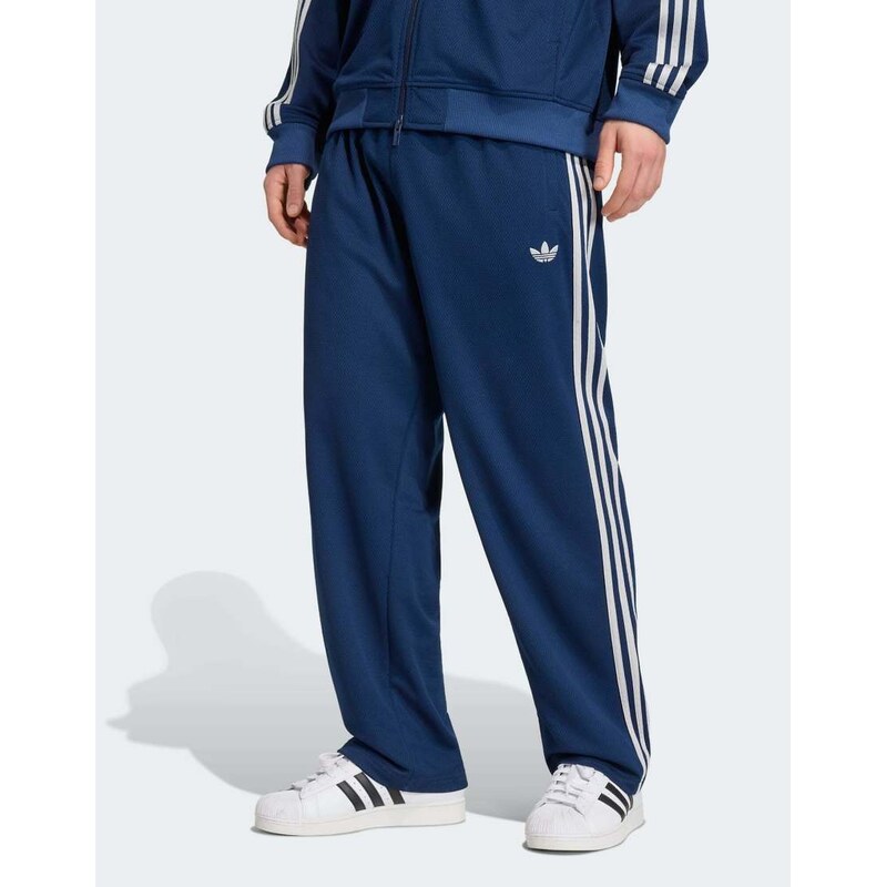 adidas Originals Adicolor sst loose mesh track pants in night