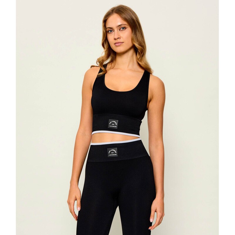 Karl Lagerfeld Top | Cropped Fit